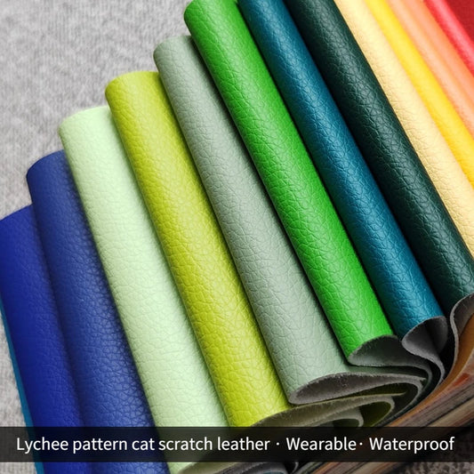 Synthetic Leather Fabric Cat Scratch Proof By The Meter for Upholstery Chair Sofa Cushion Sewing Cloth Wearable Waterproof Soft