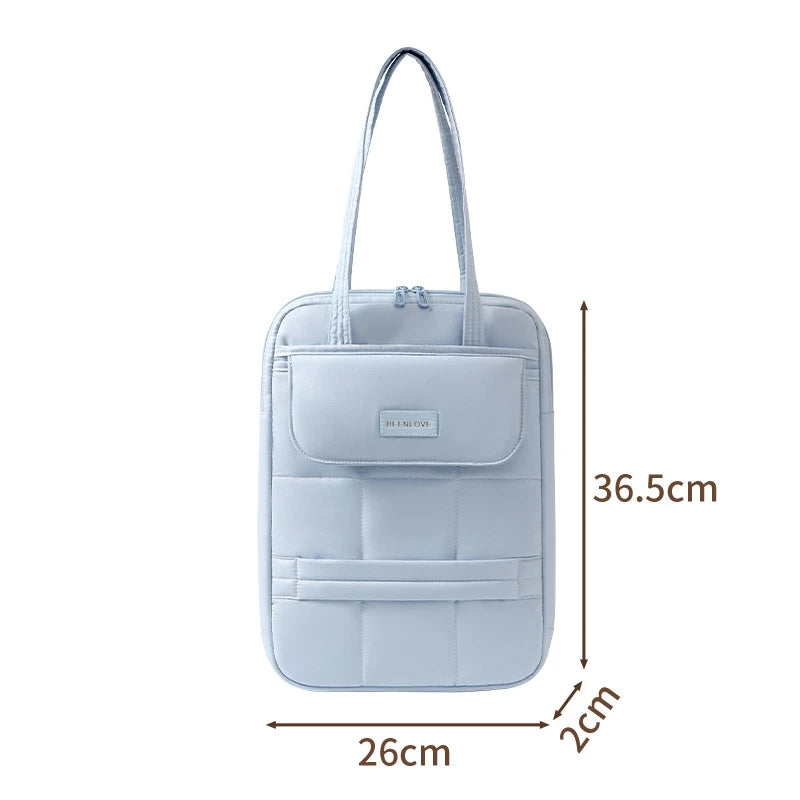 2025 new style Laptop Shoulder Bag Multi-purpose Tote Bag Simple Commuter IPad Protective Bag Handbag for business trave