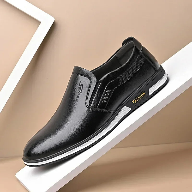 Leather Shoes for Men Designer Loafers High Quality Adult Moccasins Men Driving Shoes Male Footwear Men's Formal Shoes