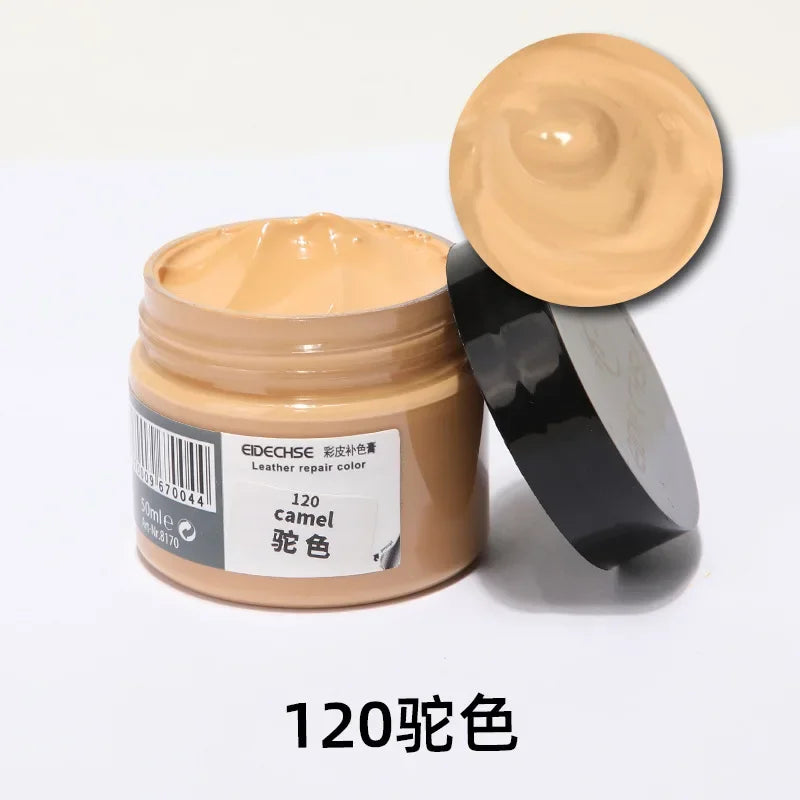 Car Leather Repair Kit Liquid Skin Recoloring Balm No Heat Repair Tool Auto Seat Holes Scratch Cracks rips restoration set shoes