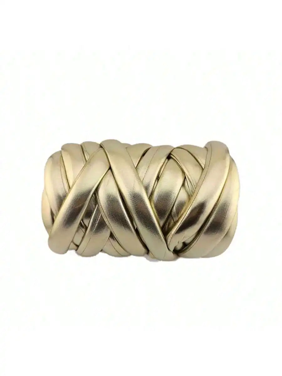 500g Thick Super Bulky Chunky Imitation Metal Leather Yarn for DIY Knitting Crocheting Thread Yarn for Handmade Bags Shoes Craft