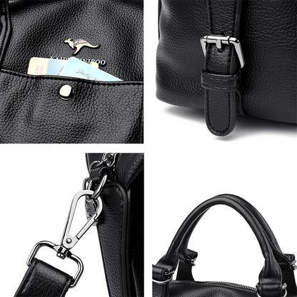 Luxury Handbags Woman Bags Designer Big Shoulder Bags for Women's 2024 Trendy Large Capacity Ladies Leather Hand Casual Tote Bag