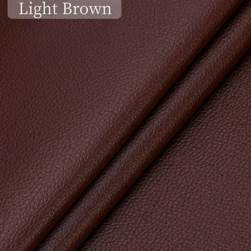 Black Leather Repair Patche Tape Self Adhesive Leather Patches Sofas Couch Seat Cuttable Refinisher High Viscosity Fix Stickers