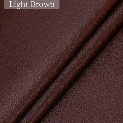 Black Leather Repair Patche Tape Self Adhesive Leather Patches Sofas Couch Seat Cuttable Refinisher High Viscosity Fix Stickers