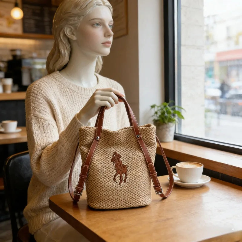 High-end Leather Ladies Shoulder Bag Tote Bags Popular Classic Elegant Casual Simple Vintage Trendy Design Commuter Bag