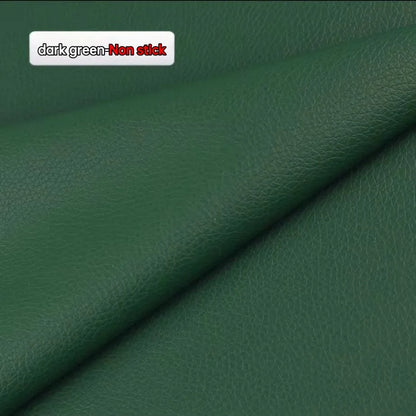 Non-stick Leather Fabric for Sofa Sewing Faux Leather Fabric Synthetic Material Arts Leathercraft DIY Large Size 1.6 Meters Wide