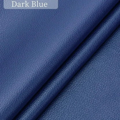 Black Leather Repair Patche Tape Self Adhesive Leather Patches Sofas Couch Seat Cuttable Refinisher High Viscosity Fix Stickers