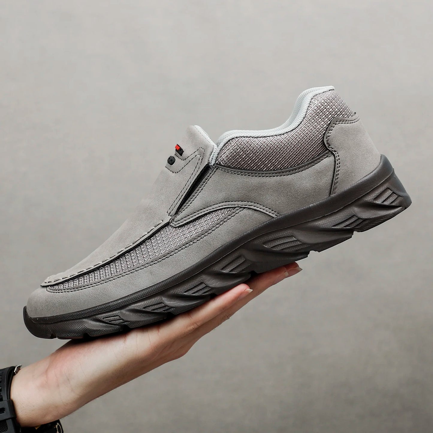Men Leather Casual Shoes Breathable Loafers Men Sneakers New Male Comfortable Leather Flat Footwear Sneakers Men Shoes