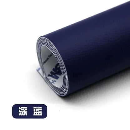 PU Artificial Faux Leather Self-adhesive Fabric for Upholstery Interior Car Seats Patches Bags Furniture Leatherette Fabrics