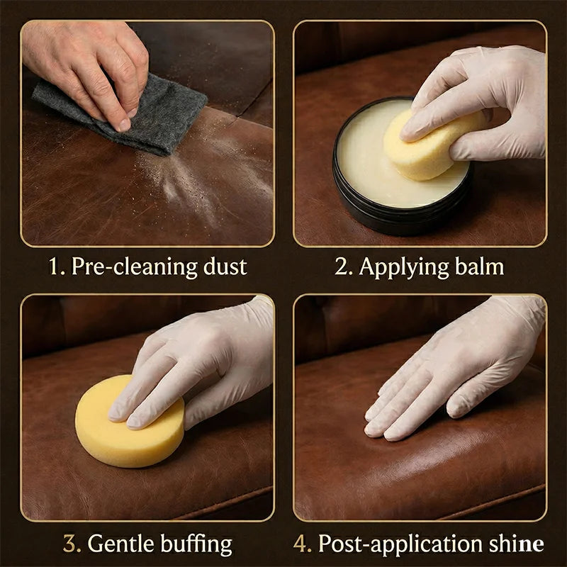 Yunliwei Multipurpose Advanced Leather Care Cream Luxury Car Interior Cleaner and Conditioner Repair Cream Seats Sofas Jackets