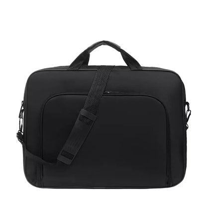 15Inch 17 In Laptop Bag Business Portable Nylon Computer Handbags Laptop Shoulder Handbag Zipper Shoulder Simple Style