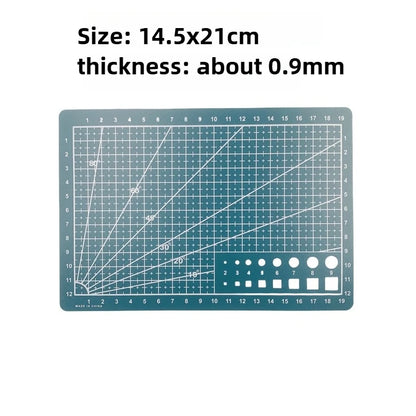 PVC Cutting Mat Workbench Pad for Sewing DIY Leather Craft Knife Engraving Double Sided Non Slip Durable Board