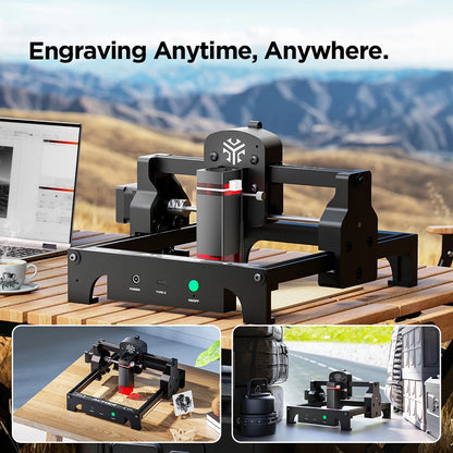 ACMER S1 Mini Portable Laser Engraving Machine DIY Laser Cut Engraver For Engrave Logo Wood Painted Metal Acrylic Glass Leather