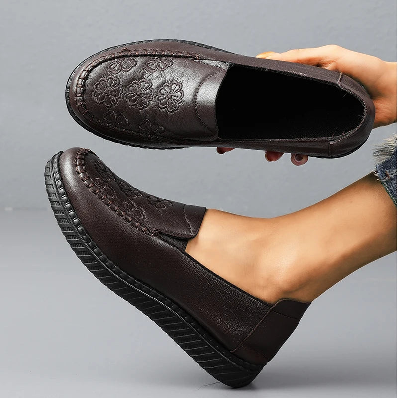 Women's Shoes Leather-Printed One-Piece Waterproof Lazy Shoes Women's Summer Shoes Cheap Shoes Clearance Free Shipping