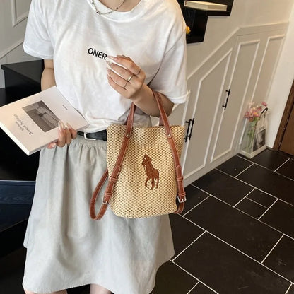 High-end Leather Ladies Shoulder Bag Tote Bags Popular Classic Elegant Casual Simple Vintage Trendy Design Commuter Bag