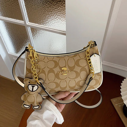 High-end style handbag for women, 2025 new model, unique and fashionable, trendy, retro, simple and elegant small square bag