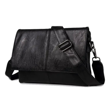Leather Bag Men bag Messenger Casual Men's Travel BAG Leather Clutch Crossbody bags Male Shoulder PU Leather Handbag 가방 2024 NEW
