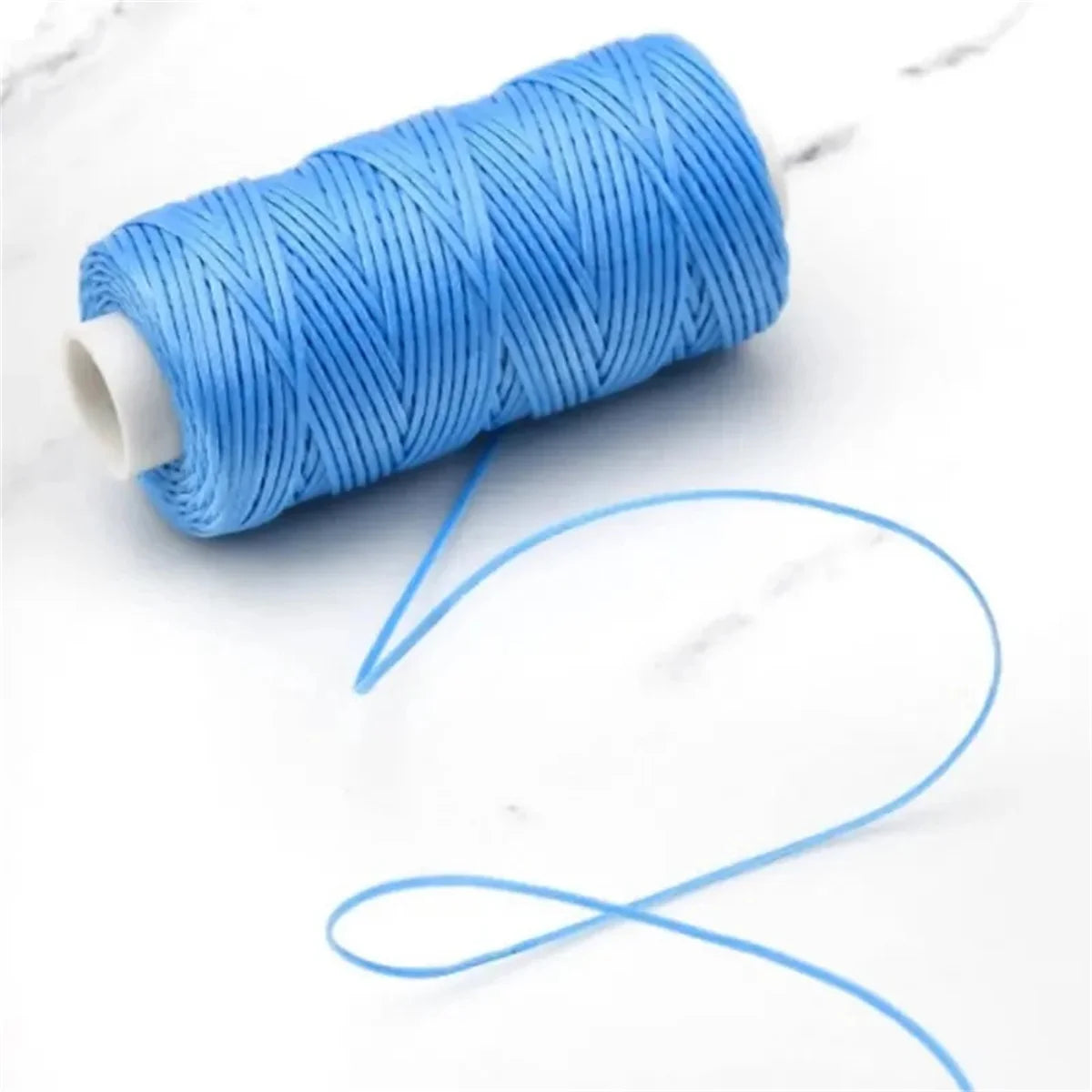 1pcs 50m leather sewing wax thread - Practical long thread for leather DIY/ book binding/shoe repair/leather projects