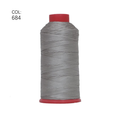 TEX 135 Nylon Bonded Thread 0.4MM Heavy Duty Fabric Sewing Leather Upholstery Shoes Canvas Sewing Stitch 420D/3 750 Yards Cone