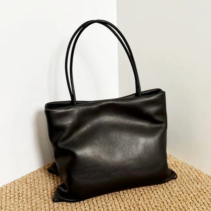 Leather Small Double Layer Bags For Women Luxury Designer Handbags And Purses 2026 New In Sheepskin Top Handle Underarm Shoulder
