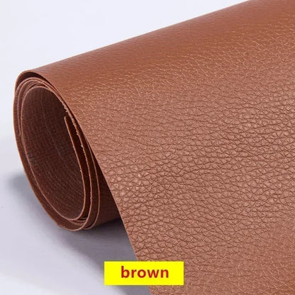 Max 250x137cm Self-adhesive Faux Leather Sofa Renovation Tool Leather Repair Patch for Sofa Bed Chair Car Interior Modification