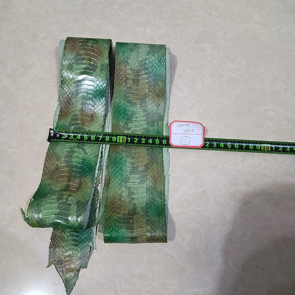 Leather Snake Skin for Phone Case and Belt DIY,Handmade Watch Strap Making Materials, Color Series, Special Offer