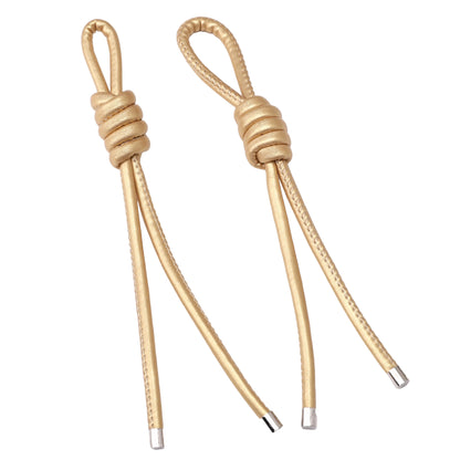 1 Stripe/Bag PU Leather Knotting Rope 18cm Colorful Woven Thread Pendants Handmade DIY Making Keychain Phone Chain Accessories