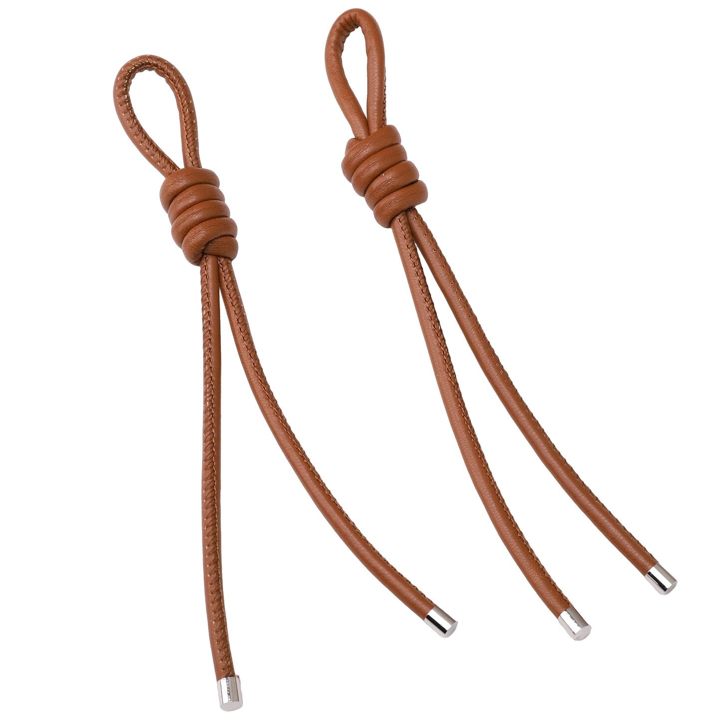 1 Stripe/Bag PU Leather Knotting Rope 18cm Colorful Woven Thread Pendants Handmade DIY Making Keychain Phone Chain Accessories
