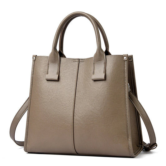 Women's bag Genuine leather handbags for woman Multifunctional Large Capacity crossbody bag fashionable Classic commuter bag