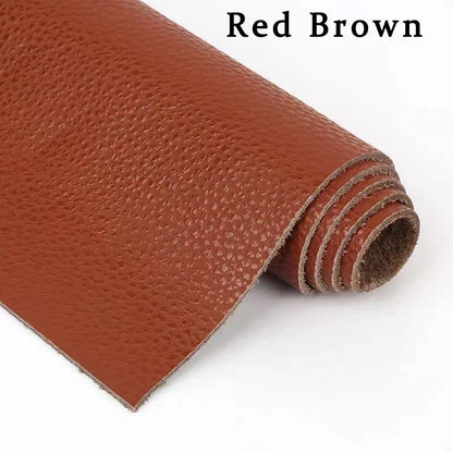 Genuine leather, top layer cowhide, brown leather fabric, imported leather, whole coffee sofa, bedside soft bag, leather