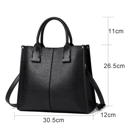 Women's bag Genuine leather handbags for woman Multifunctional Large Capacity crossbody bag fashionable Classic commuter bag