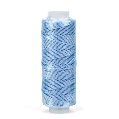 0.65mm Leather Waxed Thread Cord Polyester Coated Sewing Thread DIY Handmade Leather Stitching Rope Bracelets Jewelry 25M