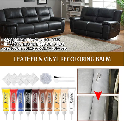 20ml Leather Scratch Repair Leather Scratch Repair Waterproof Car Leather Seat Repair Leather Filler For Damaged Leather