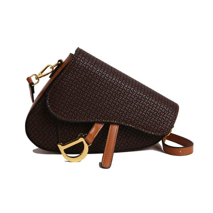 Women's Leather Luxury Crossbody Handbag Elegant Classic Designer Shoulder Tote Bag For Stylish Daily Wear