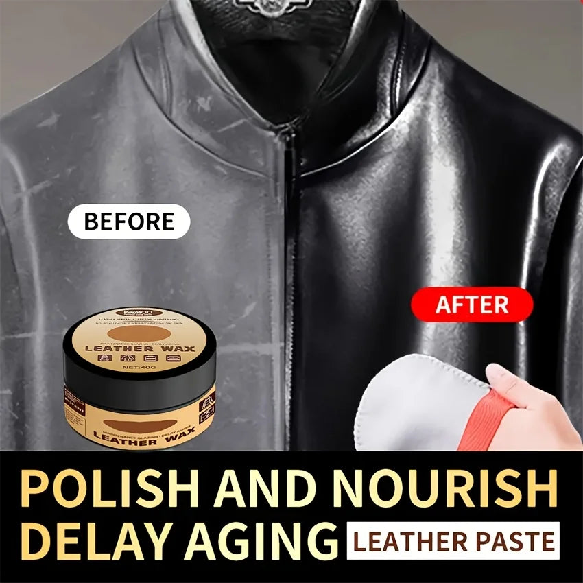 Leather Care Paste, Universal Model, Nourishing Shine Conditioner for Shoes, Maintenance Oil, Leather Protection Cream
