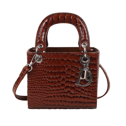 Elegant Leather Crossbody Bag For Women Luxury Designer Shoulder Handbag Classic Tote Purse Ladies Stylish Diaper Bags