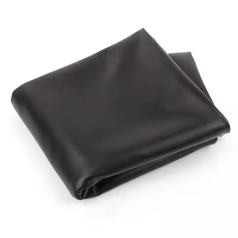Ultra thin 0.6mm top layer sheepskin fabric handmade DIY clothing genuine leather fabric black high-end clothing leather