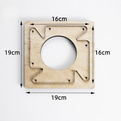 Leather Plate Knife Mold Leather Storage Box Handmade DIY Leather Tools Pattern Cutting Tool Sharp Durable