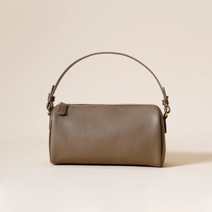 genuine leather women's handbag simple and elegant crossbody bag first layer cowhide trendy versatile underarm bag for women