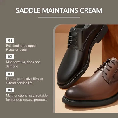 Leather Care Cream Maintain Furniture Shoes Car Interior Restoring Gloss Repair Cracked Nourishing Darken Leather Cream