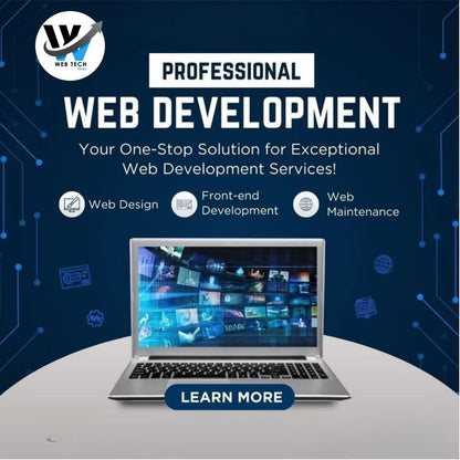 Web Tech Prime Full Cycle Web Development Services Programming & Development Software Solution