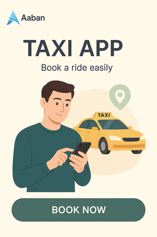 Affordable Taxi Booking App Development with Customized Features and User Friendly Design for Android and iOS mobile apps