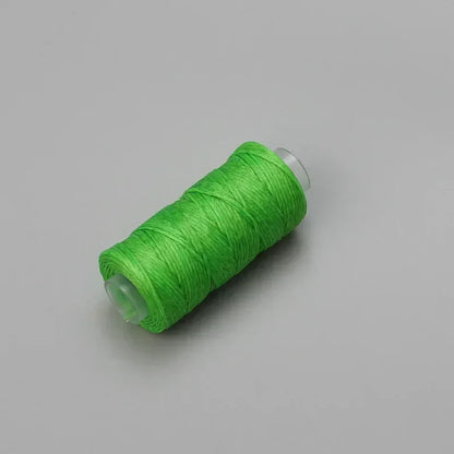 0.8mm Leather Waxed Thread 50m - High Strength 150D Braided Polyester Cord for Hand Stitching, Shoemaking, Bag Repair