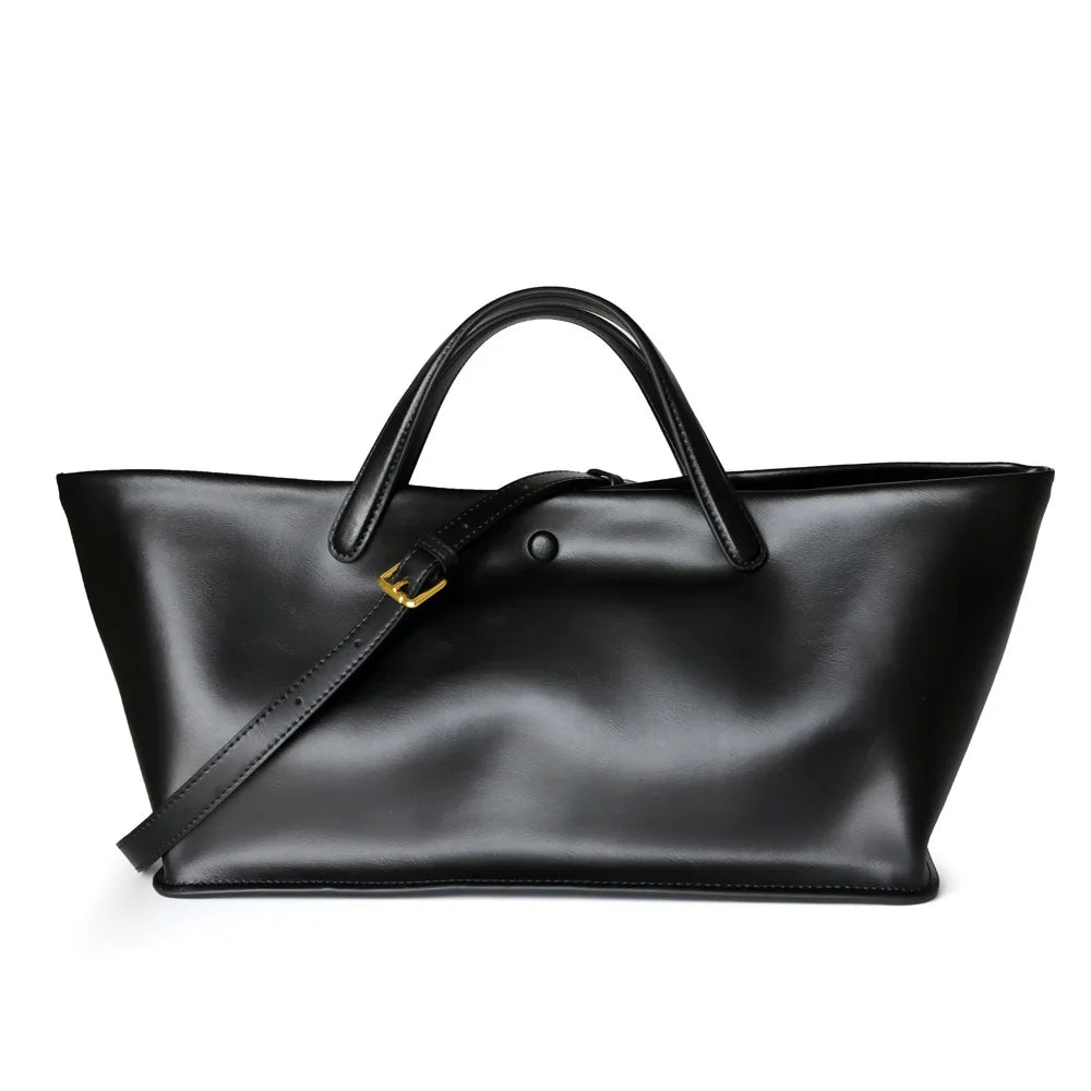 New Leather Niche Bag Casual Versatile Large Capacity Commuting Daily Fashion Exquisite Bag Daily Versatile Classic NO LOGO