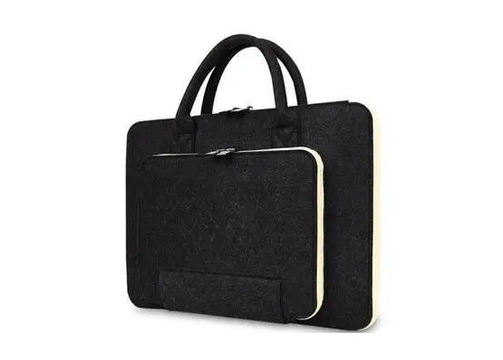 11/13/15.6/17 Inch Laptop Bag, Felt Laptop Sleeve Notebook Computer Case Carrying Bag Pouch with Handle for  Asus / Lenovo