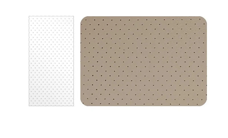 Repair Patch Breathable Perforated Synthetic Leather Tape with Adhesive Backing for Sofa Car Seat Wallets Cuttable Renovation