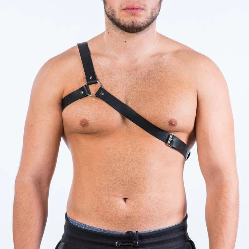 Men's Leather Straps Adjustable for Daily BDSM Accessories Sexy and Charming Clothing Accessories Holiday Party Matching