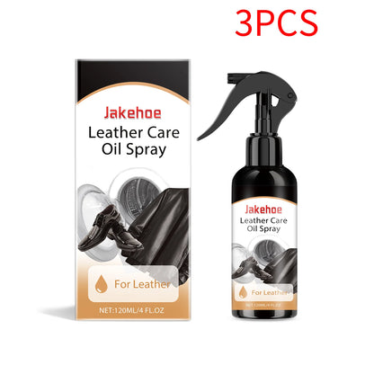 120ml Leather Care Oil Spray Leather sofa boots, leather jacket, stain removal, maintenance, refurbished care oil
