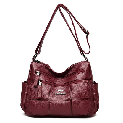 High Quality Leather Handbags Women Bags Luxury Brand Designer Shoulder Crossbody Hand Bags for Women 2026 Purses and Handbags