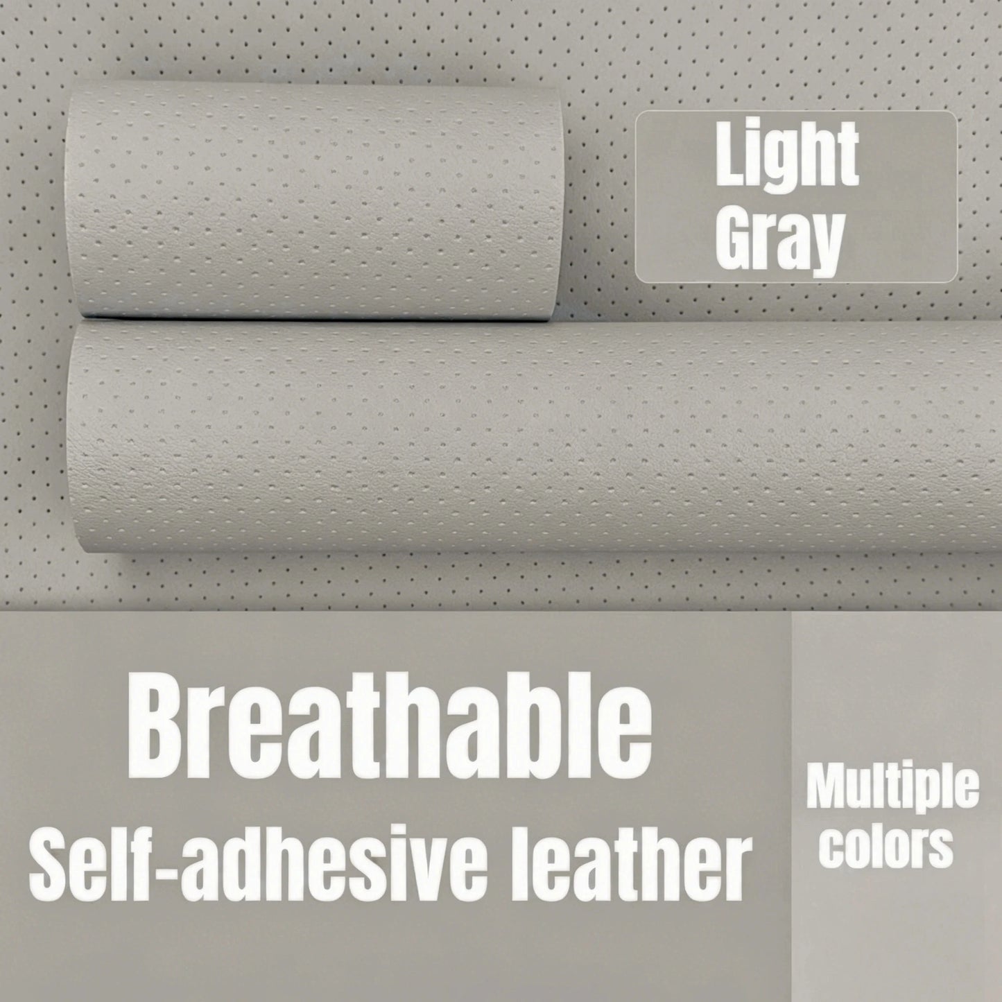 Perforated Breathable Faux Leather Self-Adhesive Leather Repair Sofa Patch Adhesive Tape Repair Car Seat Furniture Chair Repair